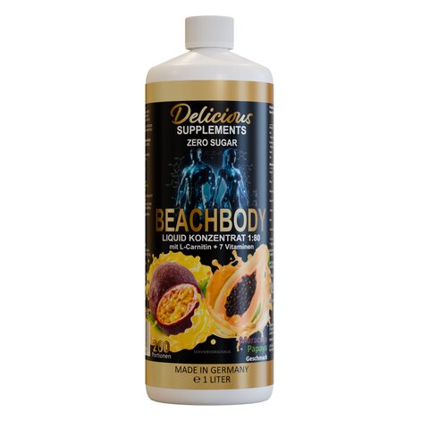 Delicious Beachbody Liquid - Maracuja Papaya